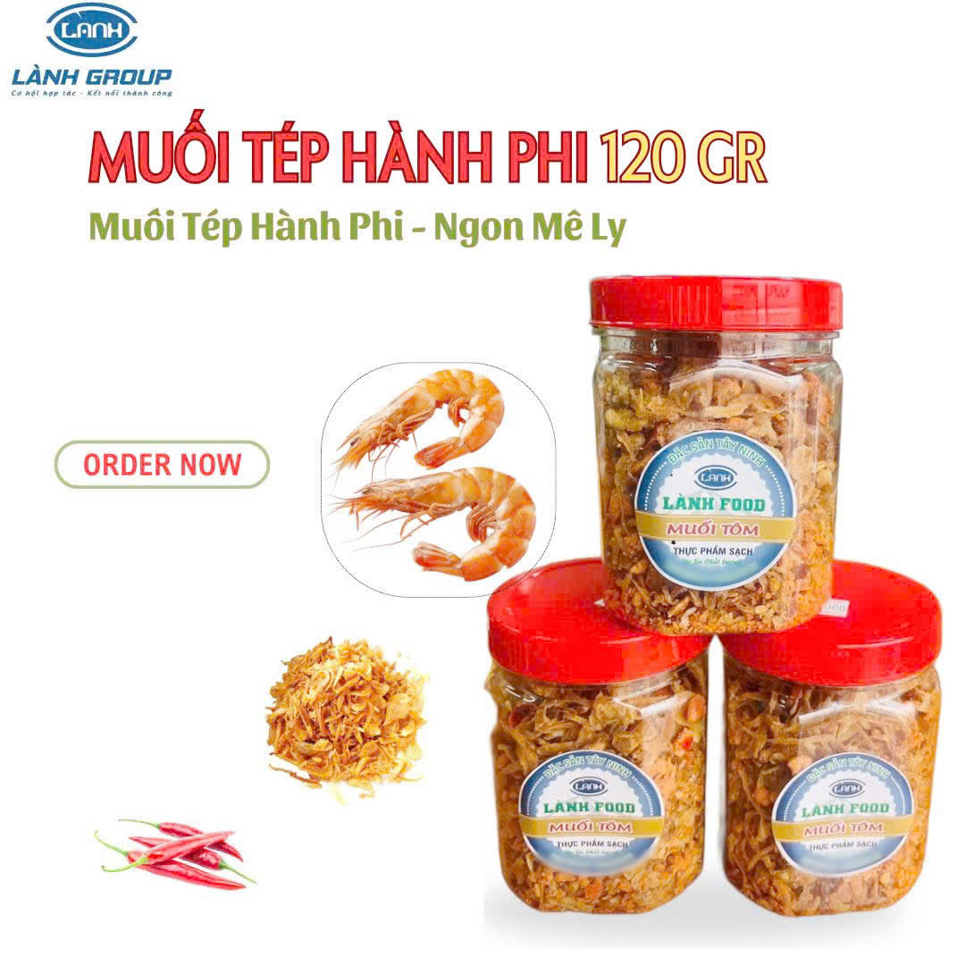Muối Tép Hành Phi 120GR
