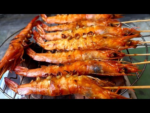 TÔM NƯỚNG MUỐI TÂY NINH – MÓN NGON ĐẬM VỊ KHÓ CƯỠNG