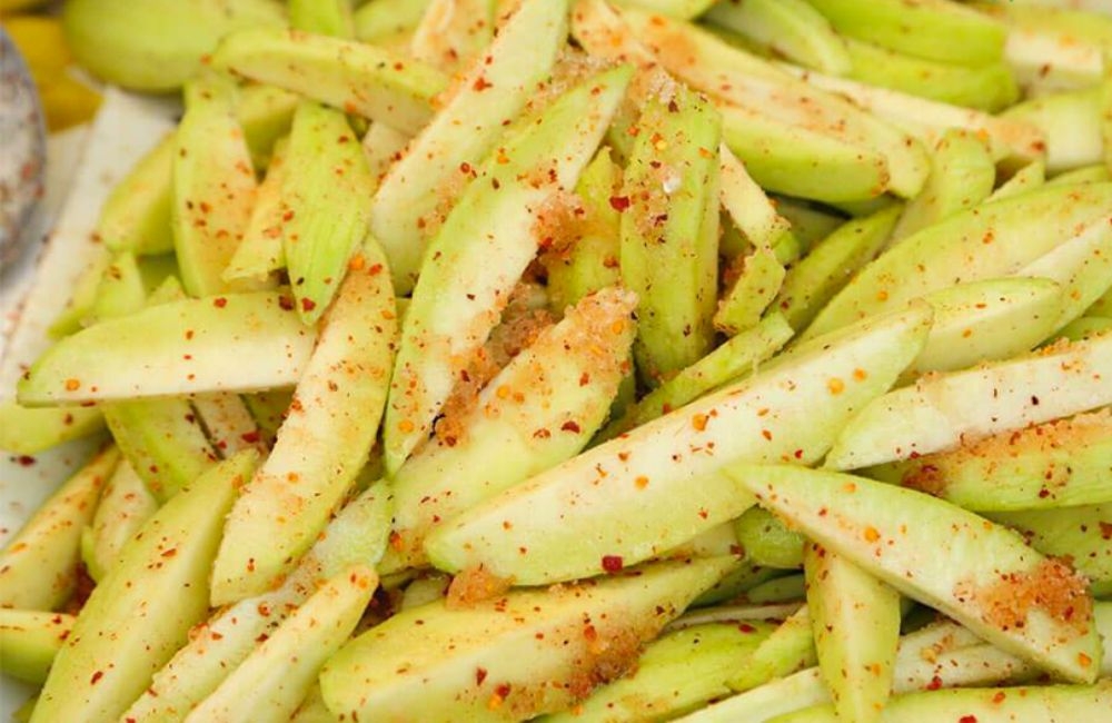 CÁCH LÀM MÓN XOÀI LẮC VỚI MUỐI TÂY NINH LÀNH FOOD