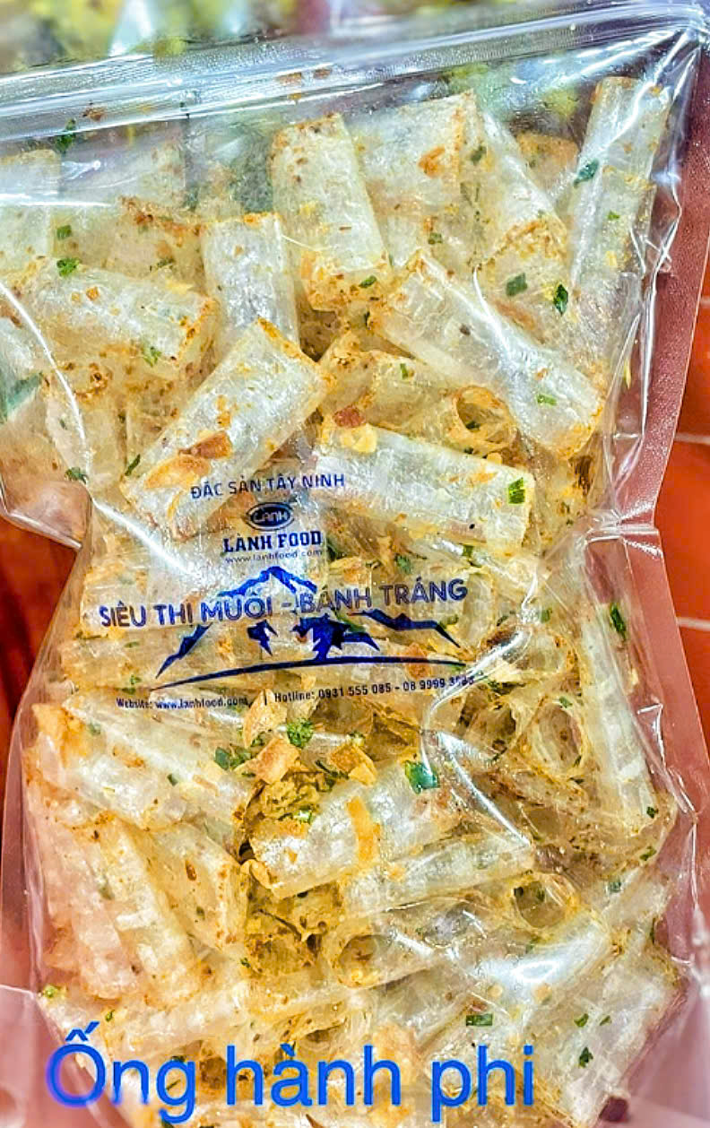 BÁNH TRÁNG CUỘN HÀNH