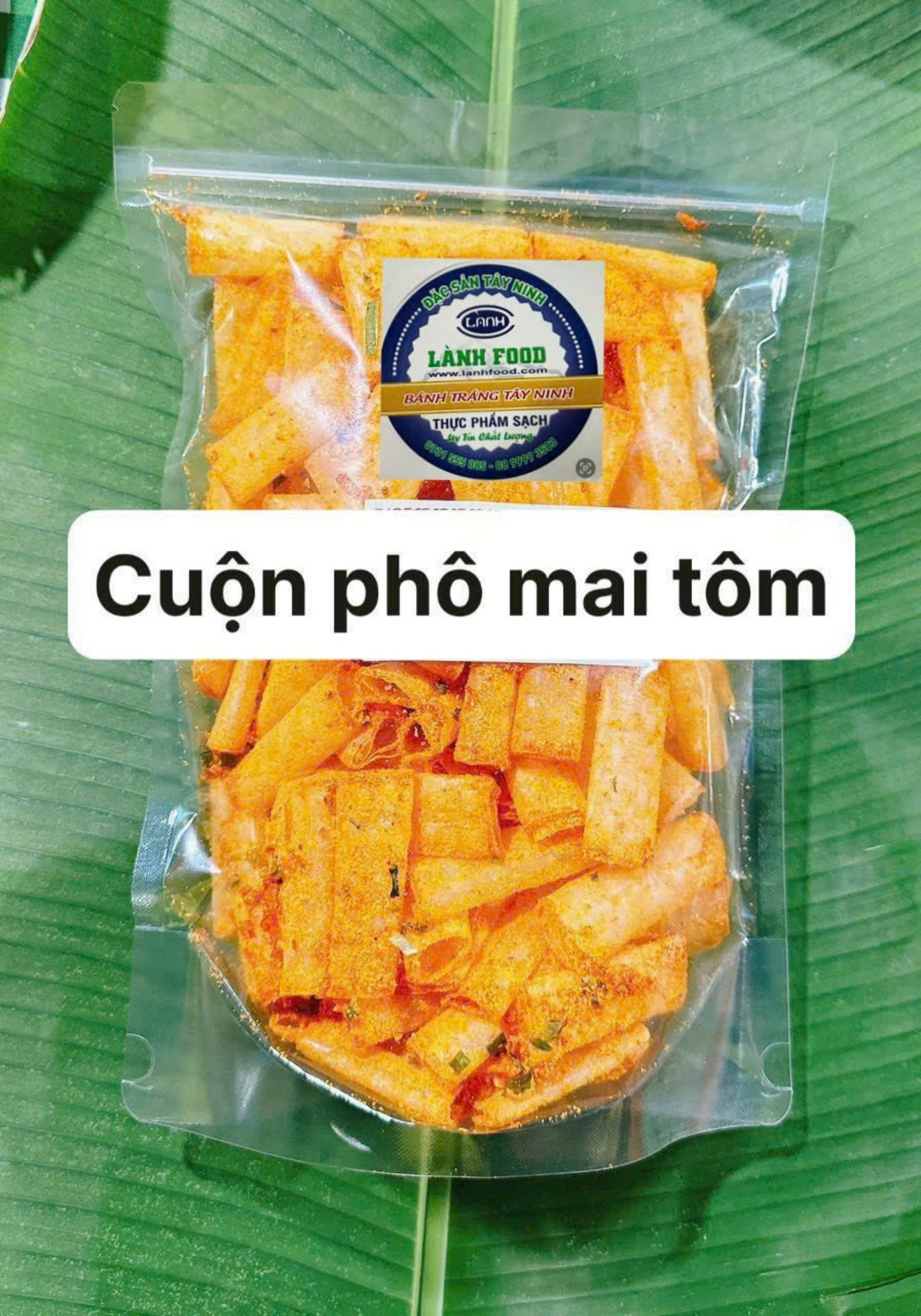 BÁNH TRÁNG CUỘN PHÔ MAI TÔM