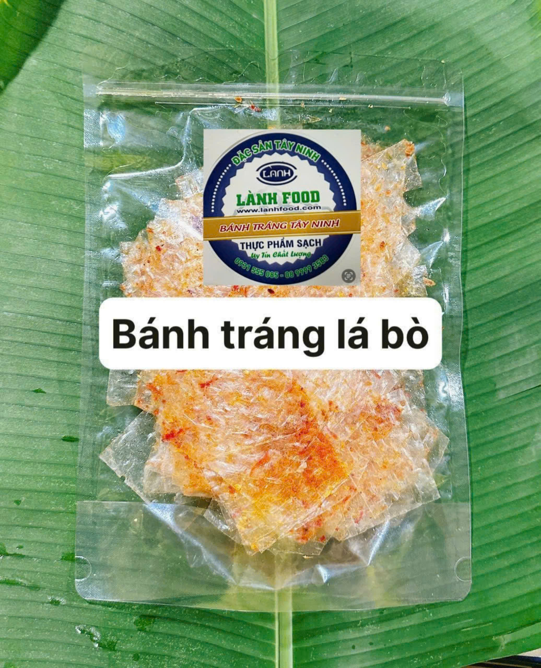 BÁNH TRÁNG LÁ VỊ BÒ