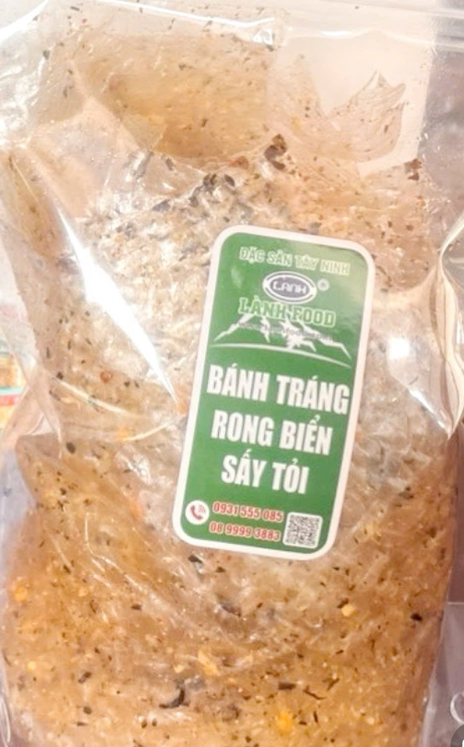 BÁNH TRÁNG LÁ RONG BIỂN
