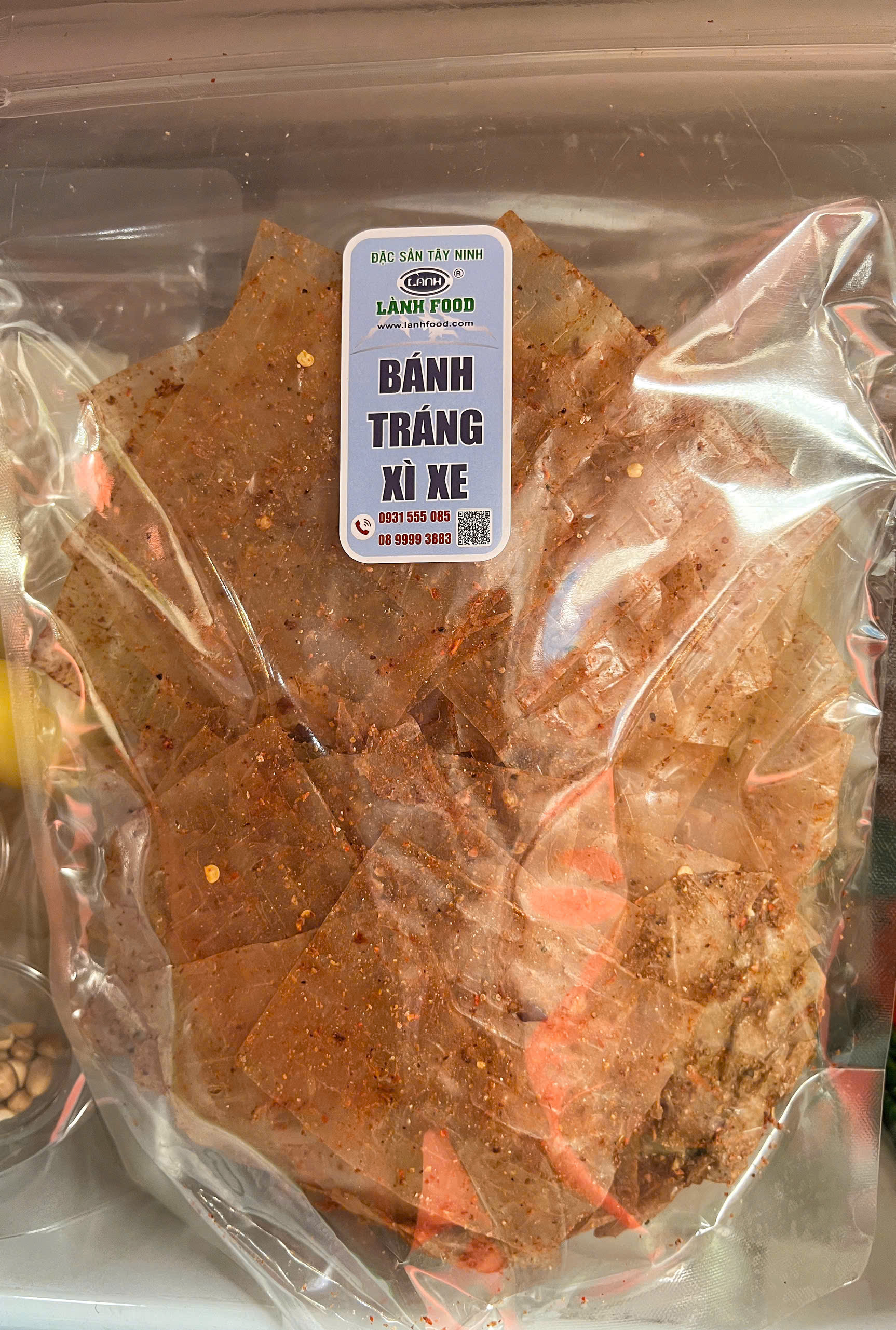 Bánh Tráng Xì Ke 250GR LÀNH FOOD – Món Ăn Vặt Gây “Ghiền”, Cực Hot Cho Dân Sành Ăn