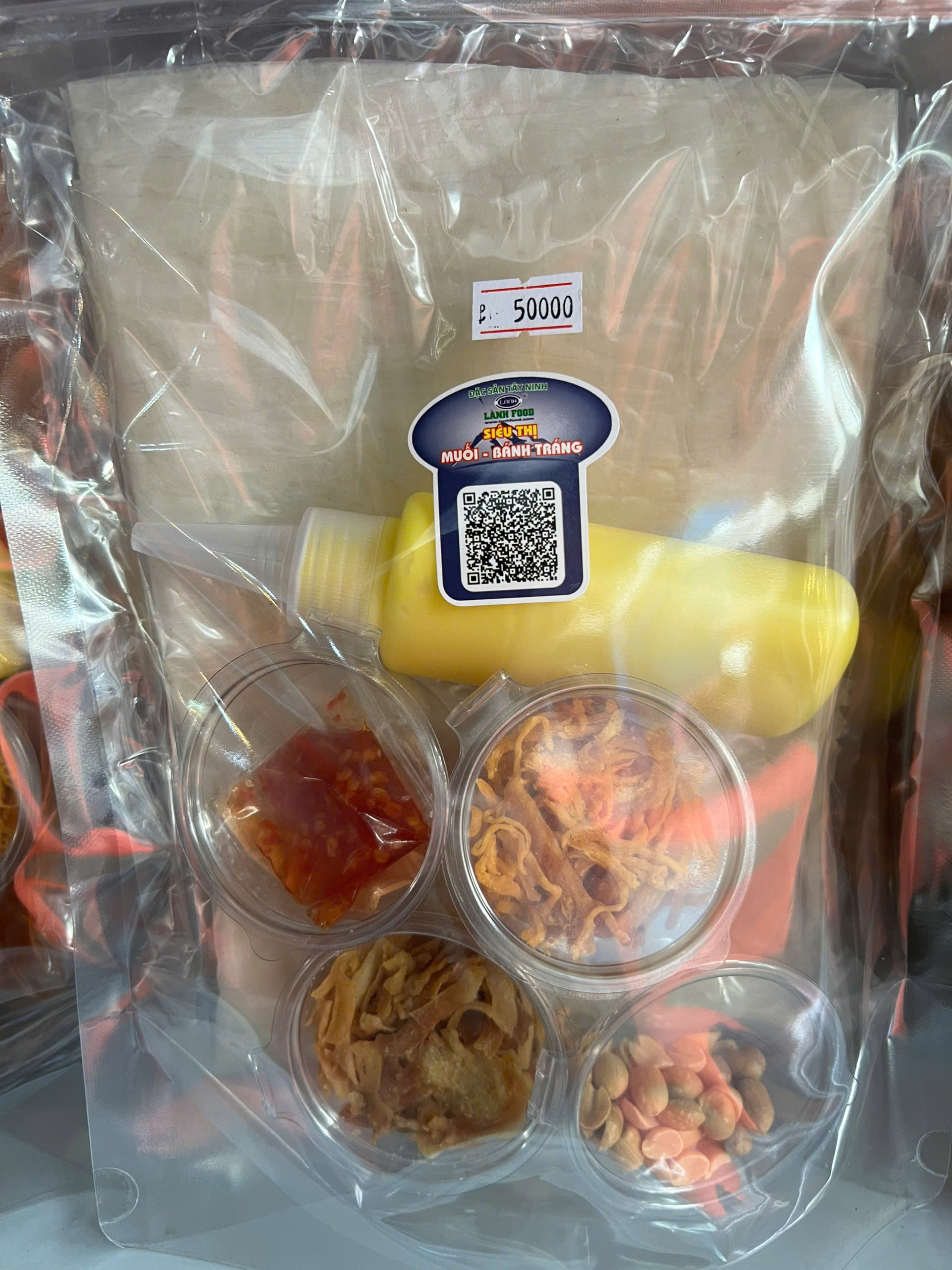 Bánh Tráng Dẻo Tôm Cuộn Bơ LÀNH FOOD – Thơm Béo, Cay Nhẹ, Mềm Dẻo, Ăn Một Lần Là Ghiền